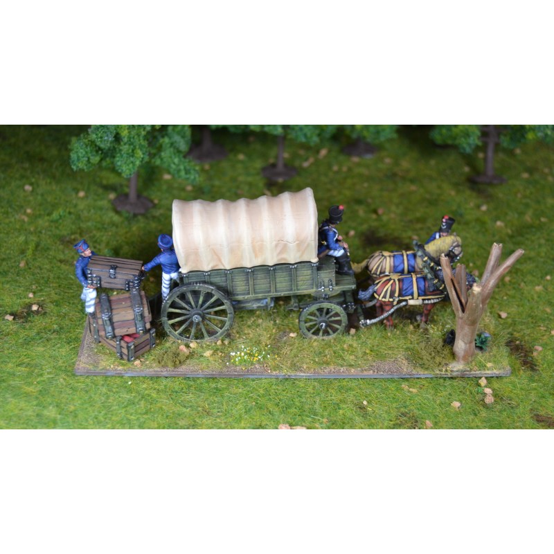 French Napoleonic Supply Wagon only Kit