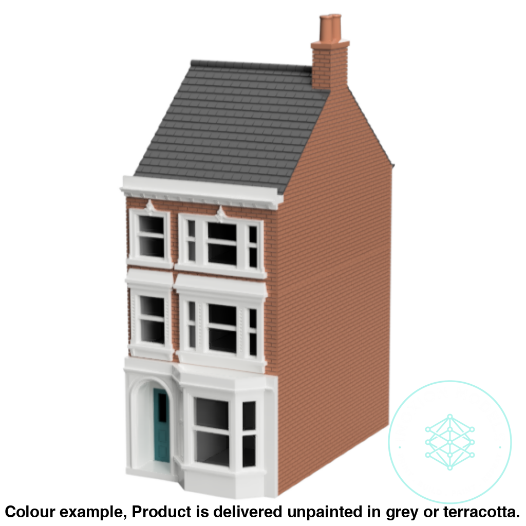 Gm002 – Terraced House Tt120 Scale Tt Building