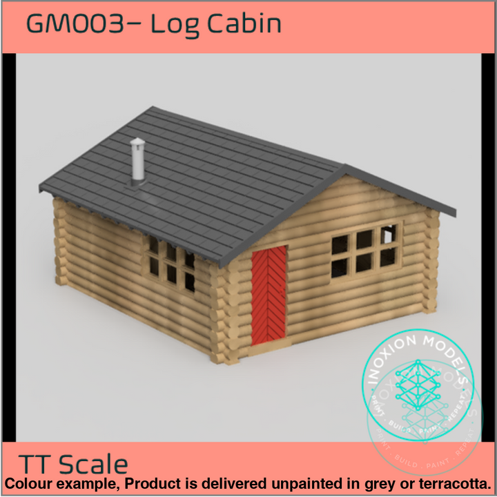 Gm003 – Log Cabin Tt120/3Mm Scale Tt Building