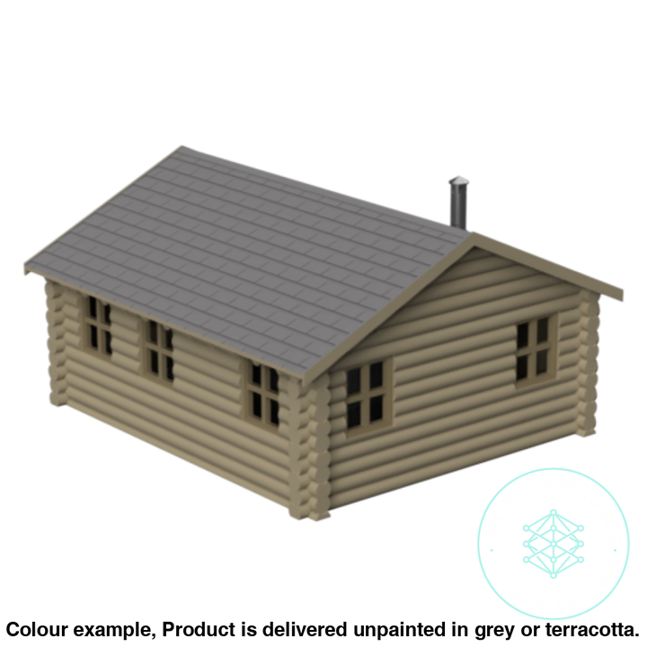 Gm003 – Log Cabin Tt120/3Mm Scale Tt Building