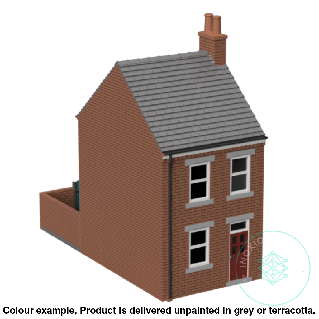 Gm004B – Terrace House Tt120/3Mm Scale Tt Building