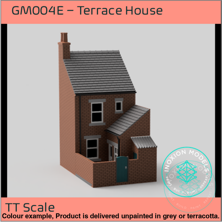 Gm004E – Low Relief Terrace House Tt120/3Mm Scale Tt Building