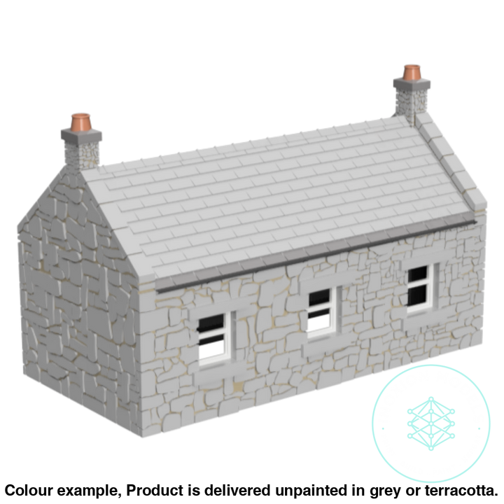 Gm007A – Croft House Tt120/3Mm Scale Tt Building