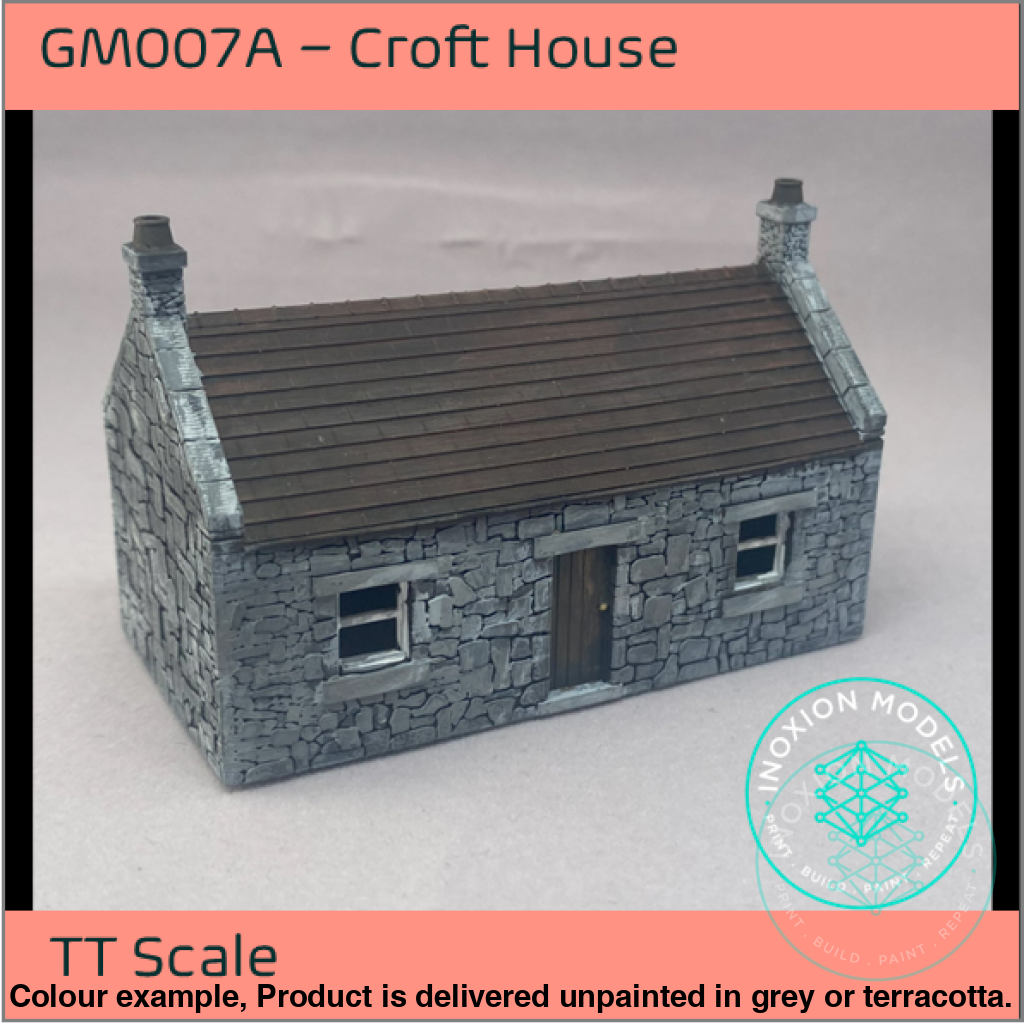 Gm007A – Croft House Tt120/3Mm Scale Tt Building