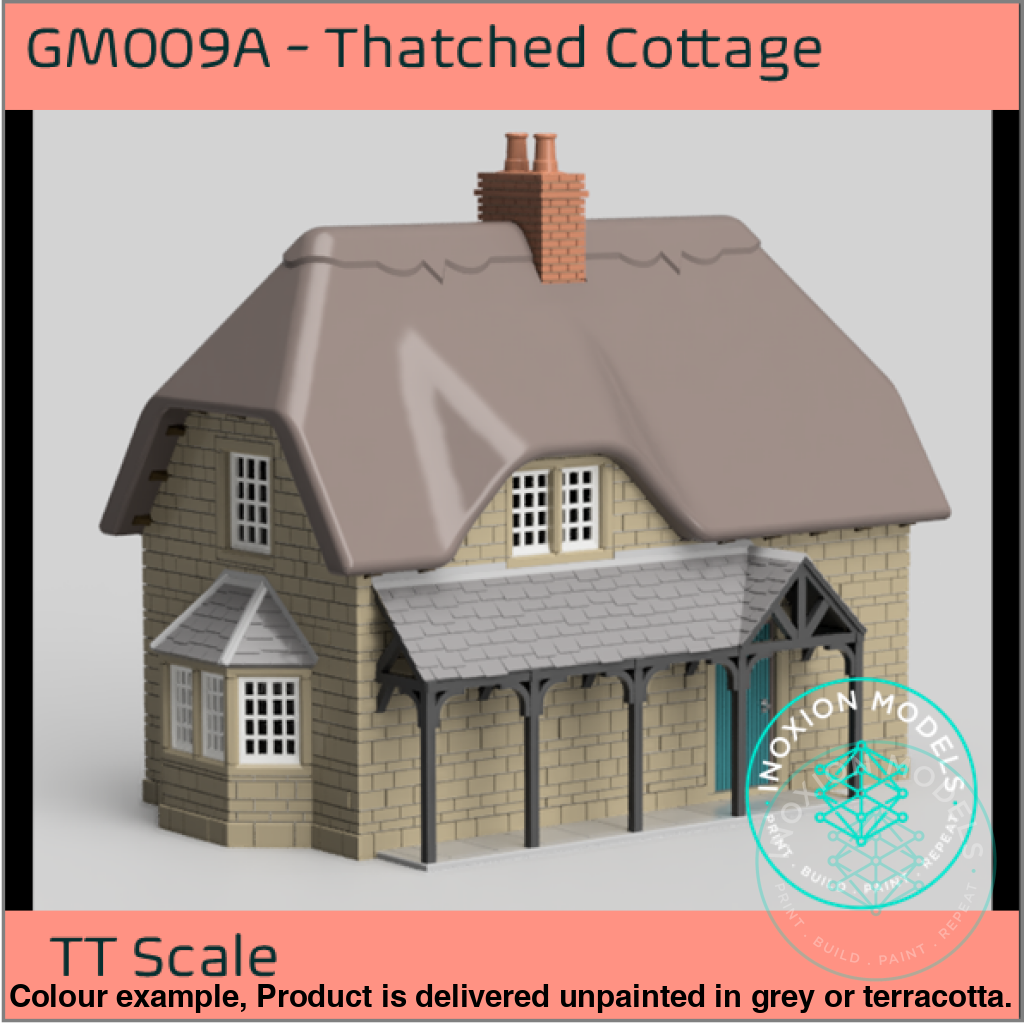 Gm009A – Thatched Cottage Tt120/3Mm Scale Tt Building