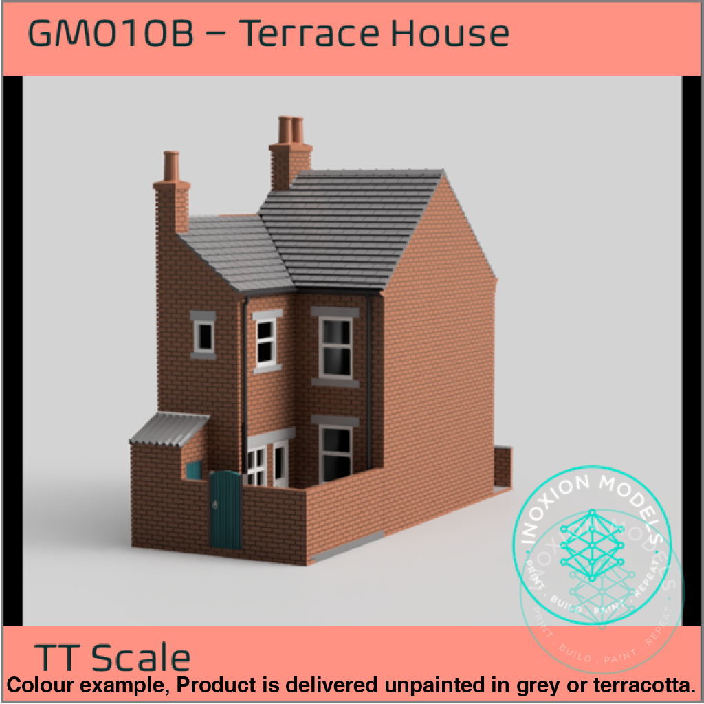 Gm010B – Terrace House Tt120/3Mm Scale Tt Building