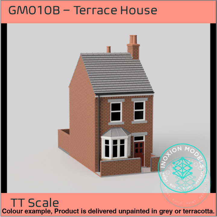 Gm010B – Terrace House Tt120/3Mm Scale Tt Building