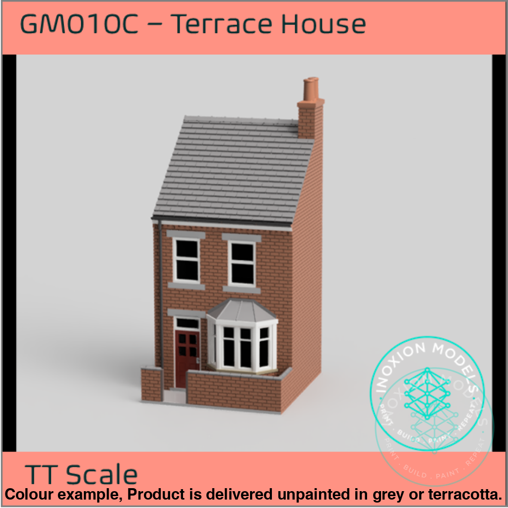 Gm010C – Low Relief Terrace House Tt120/3Mm Scale Tt Building