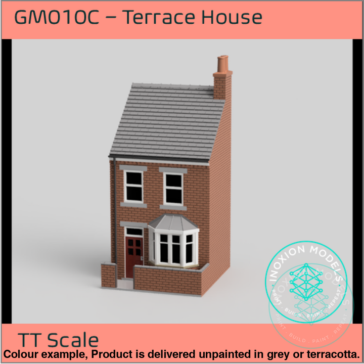 Gm010C – Low Relief Terrace House Tt120/3Mm Scale Tt Building