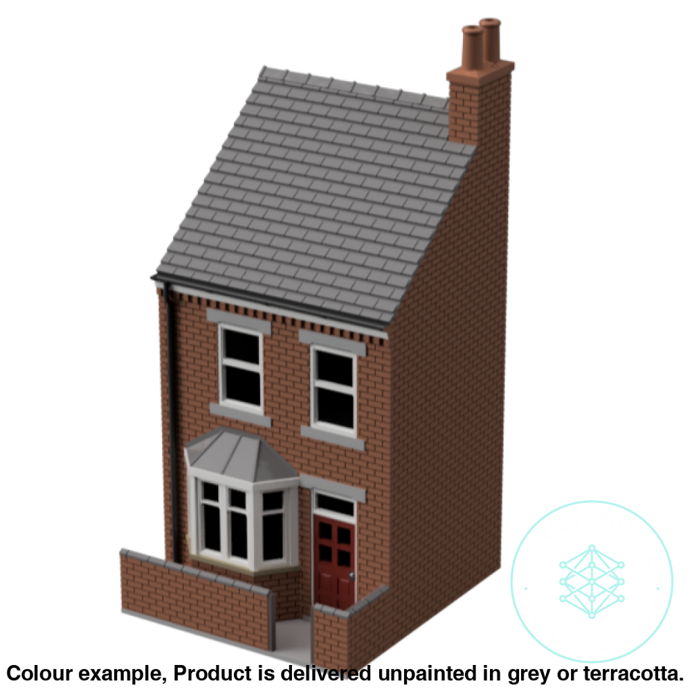 Gm010D – Low Relief Terrace House Tt120/3Mm Scale Tt Building