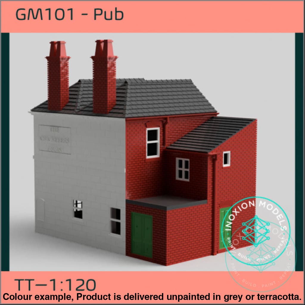 Gm101 – Pub/Hotel Tt120/3M Scale Tt Building