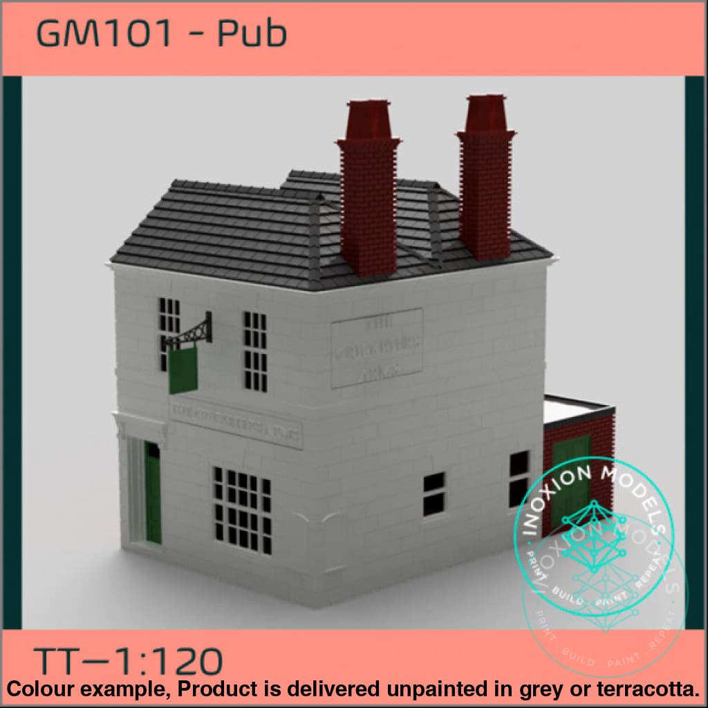 Gm101 – Pub/Hotel Tt120/3M Scale Tt Building