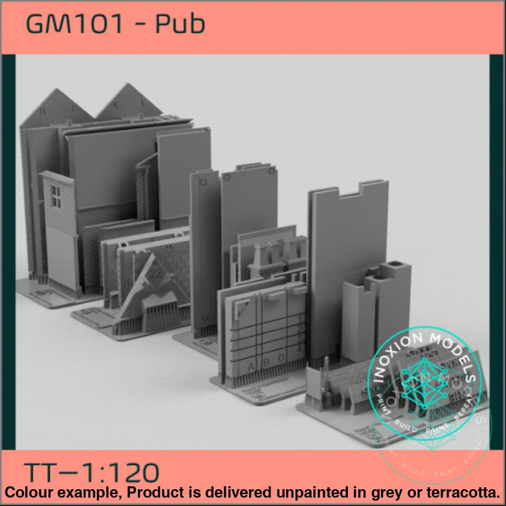 Gm101 – Pub/Hotel Tt120/3M Scale Tt Building