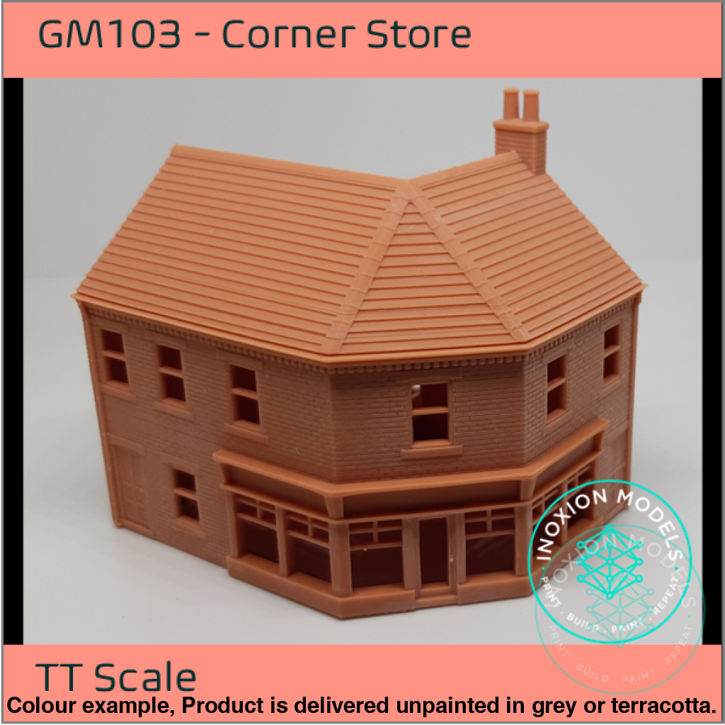 Gm103 – Corner Store Tt120/3Mm Scale Tt Building