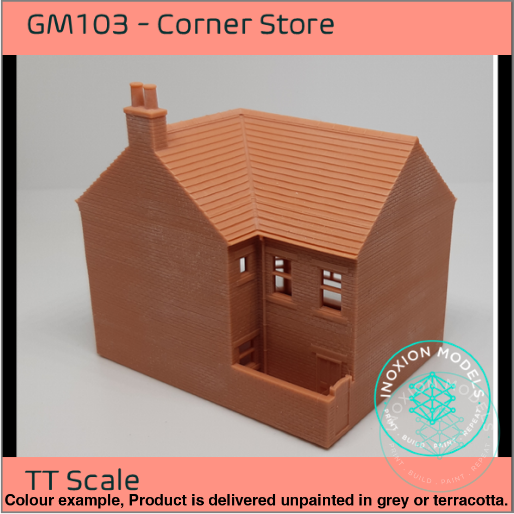 Gm103 – Corner Store Tt120/3Mm Scale Tt Building