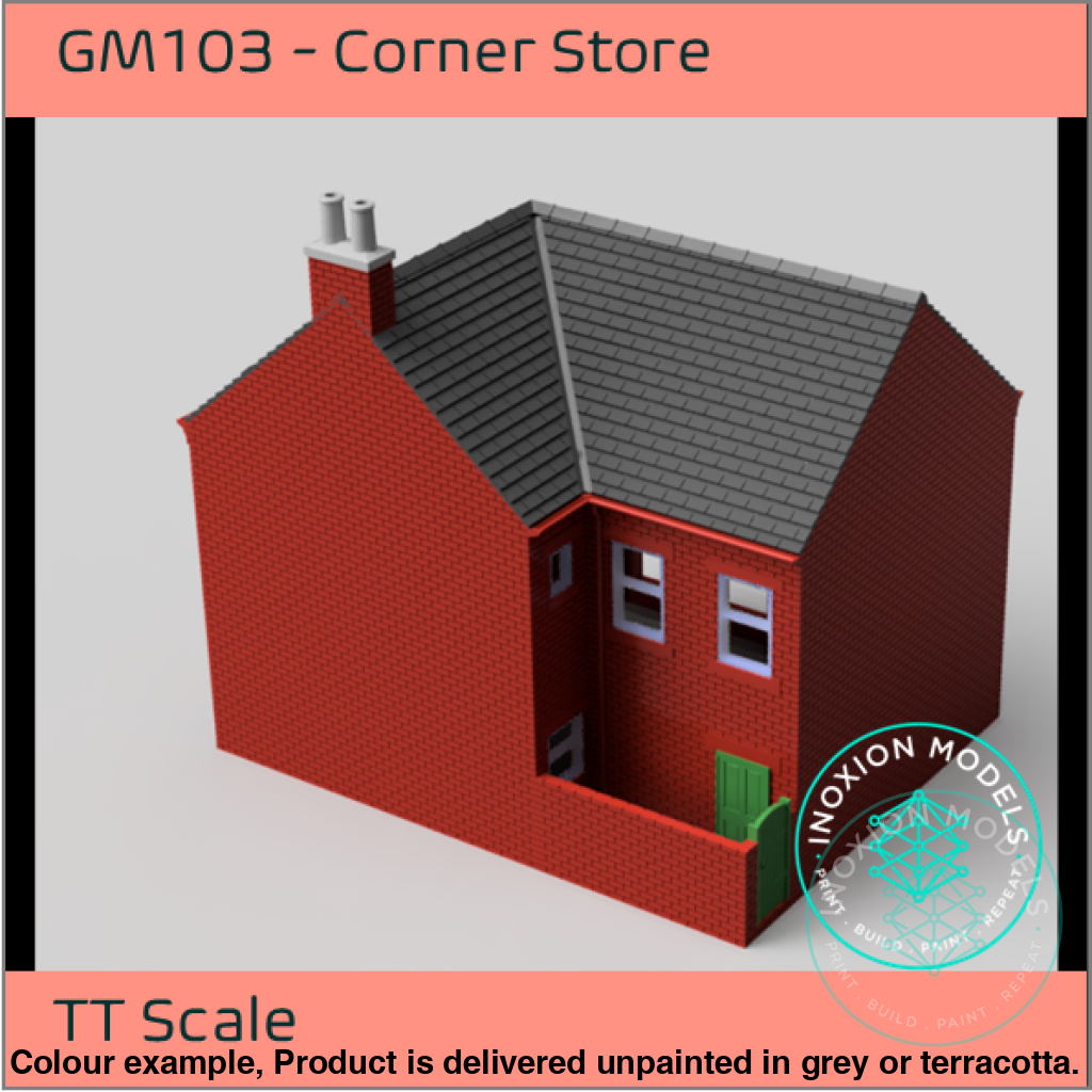 Gm103 – Corner Store Tt120/3Mm Scale Tt Building