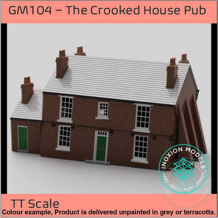 Gm104 – The Crooked House Pub Tt120/3Mm Scale Tt Building