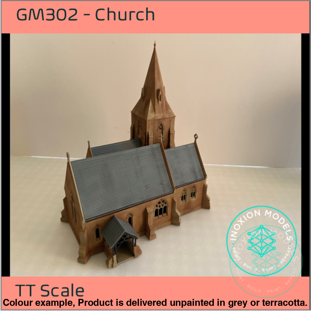 Gm302 – Church Tt120/3Mm Scale Tt Building