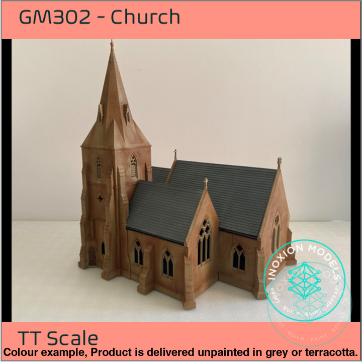 Gm302 – Church Tt120/3Mm Scale Tt Building