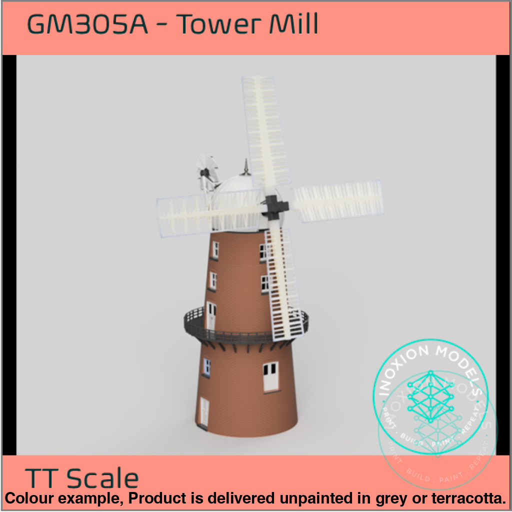 Gm305A – Tower Windmill Tt120/3Mm Scale Tt Building