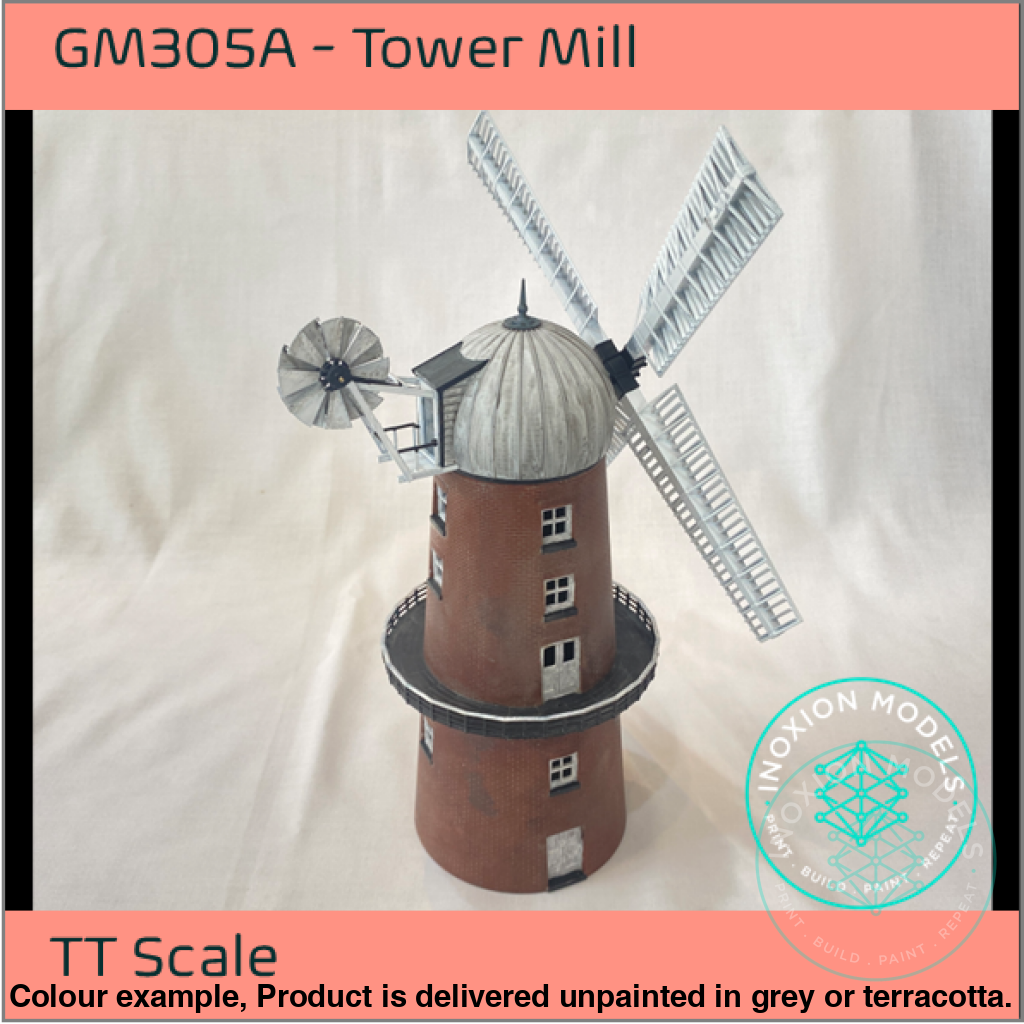 Gm305A – Tower Windmill Tt120/3Mm Scale Tt Building