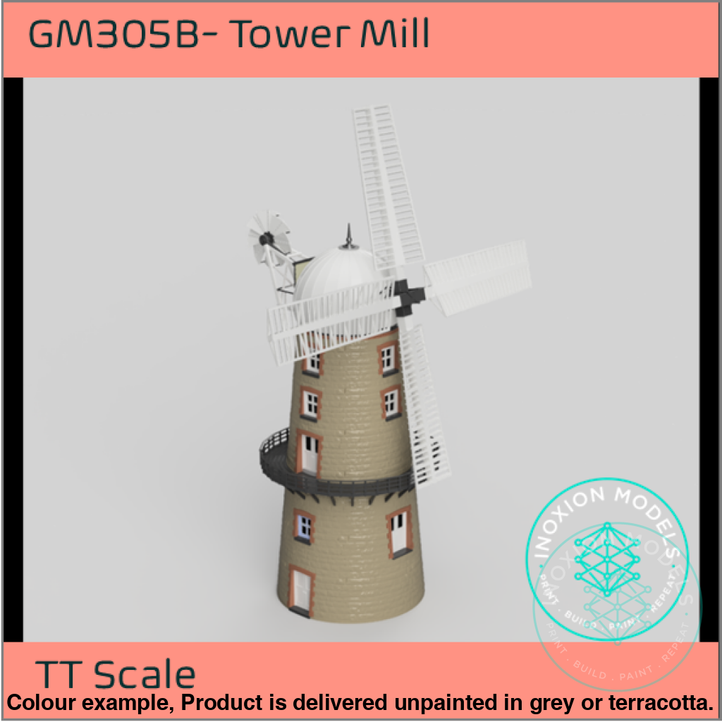 Gm305A – Tower Windmill Tt120/3Mm Scale Tt Building