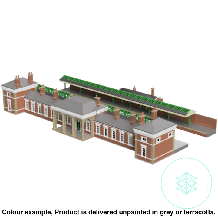 Gm800A – Station Building Tt120/3Mm Scale Tt