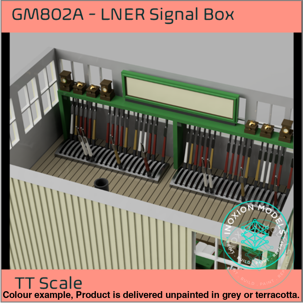 Gm802A – Lner Signal Box Tt120/3Mm Scale Tt Building