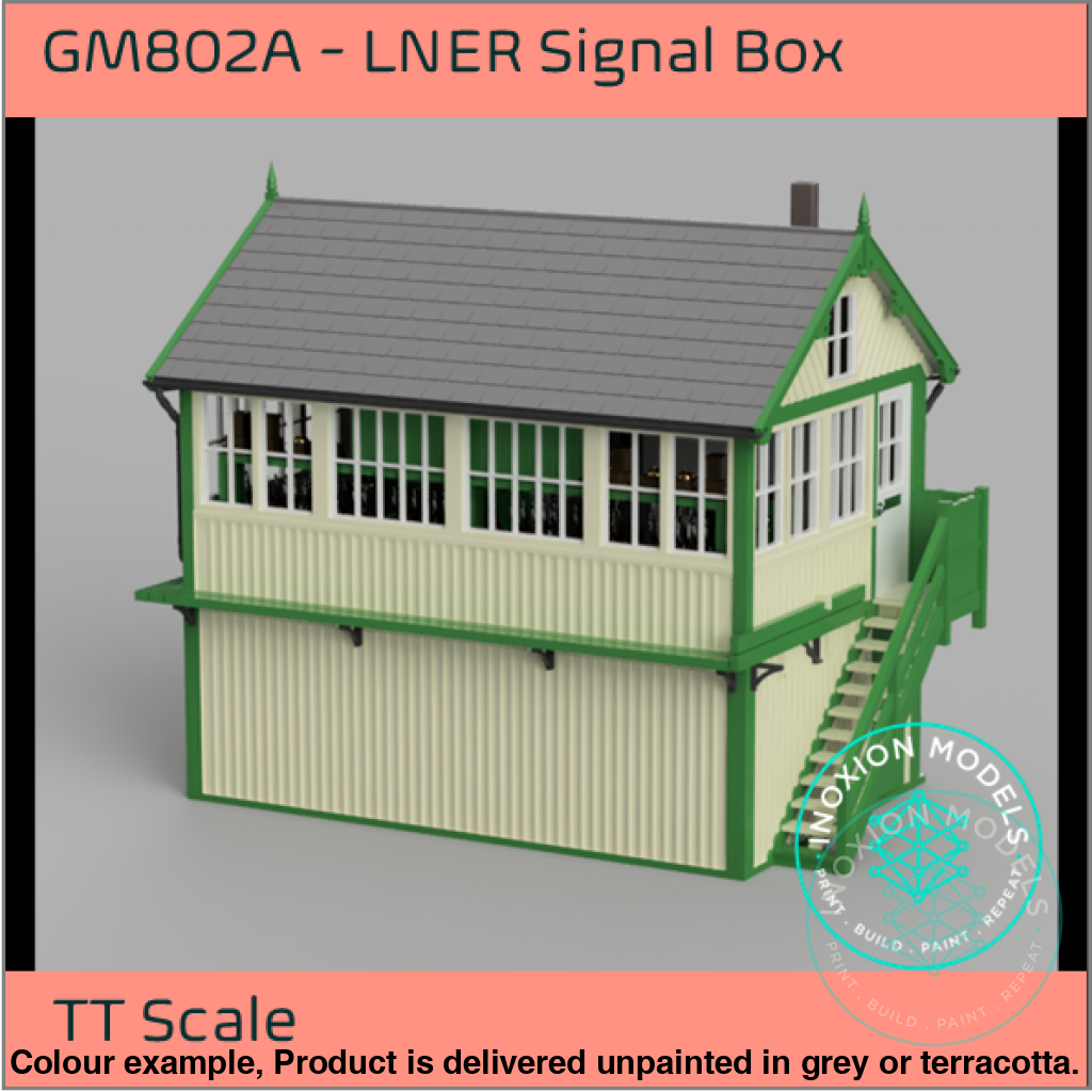 Gm802A – Lner Signal Box Tt120/3Mm Scale Tt Building