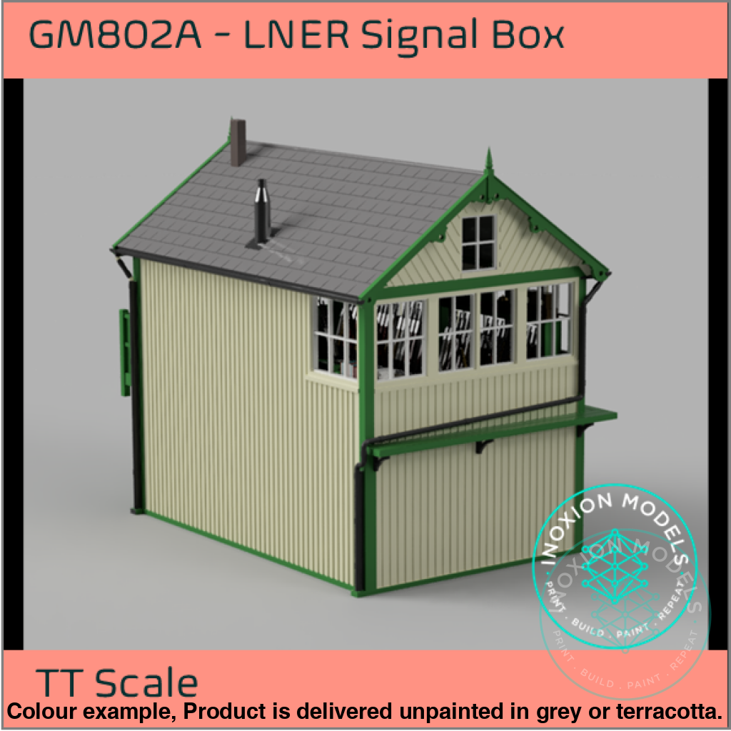 Gm802A – Lner Signal Box Tt120/3Mm Scale Tt Building