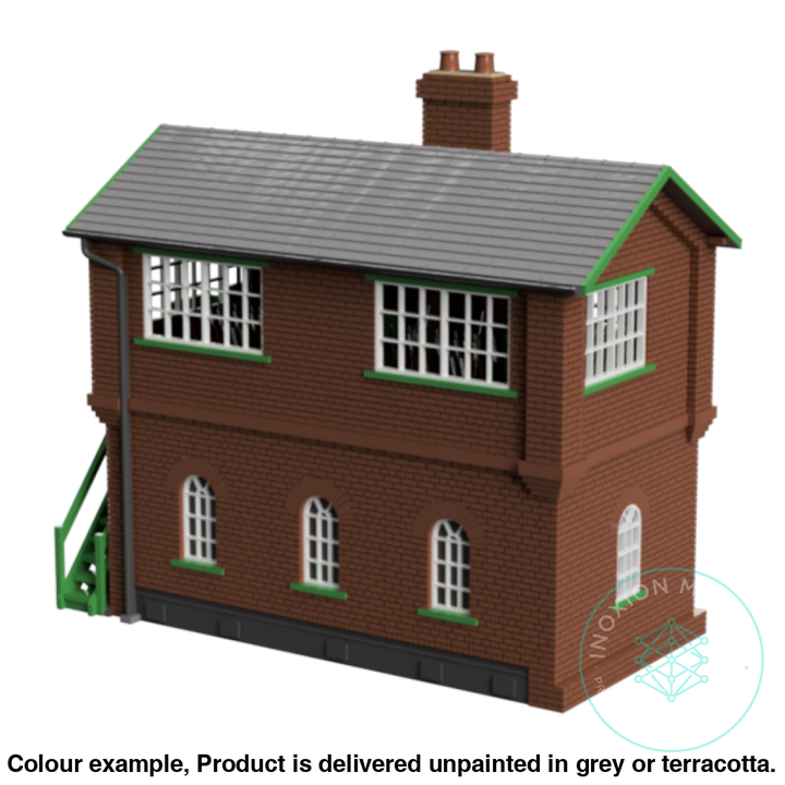 Gm803A – Lner Brick Signal Box Tt120/3Mm Scale Tt Building