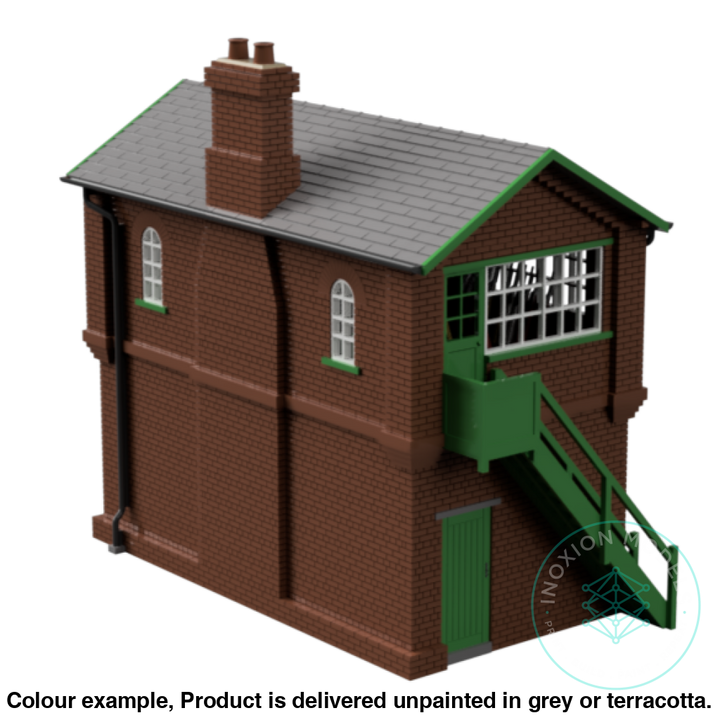 Gm803A – Lner Brick Signal Box Tt120/3Mm Scale Tt Building