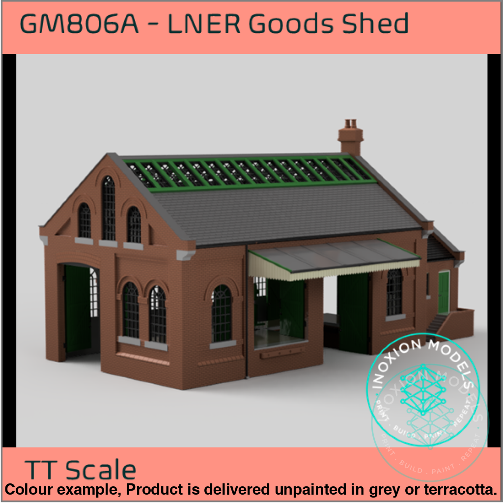 Gm806A – Lner Goods Shed Tt120/3Mm Scale Tt Building