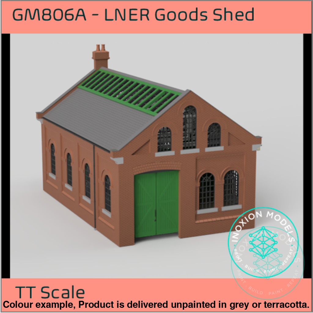 Gm806A – Lner Goods Shed Tt120/3Mm Scale Tt Building