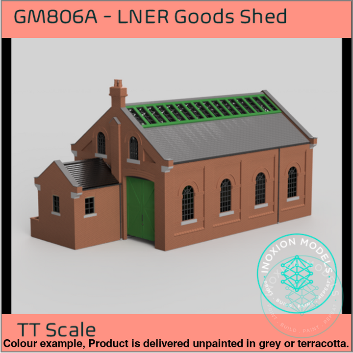 Gm806A – Lner Goods Shed Tt120/3Mm Scale Tt Building