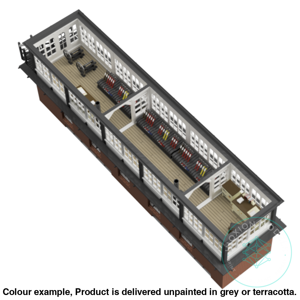 Gm809A – Lms Signal Box Tt120/3Mm Scale Tt Building