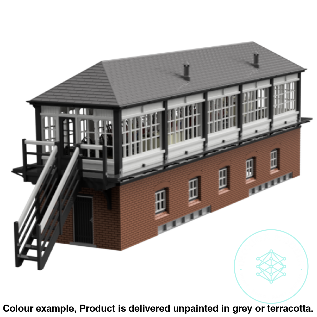 Gm809A – Lms Signal Box Tt120/3Mm Scale Tt Building