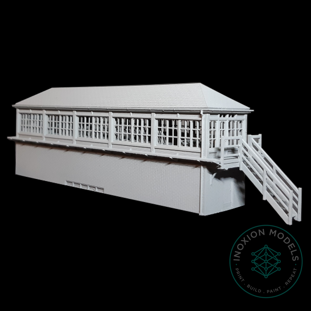 Gm809A – Lms Signal Box Tt120/3Mm Scale Tt Building