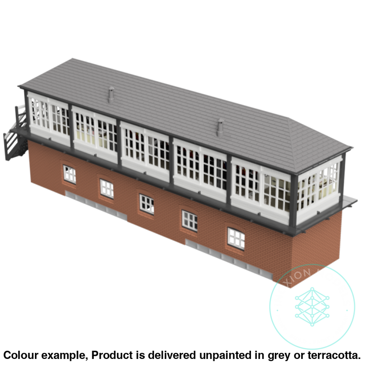 Gm809A – Lms Signal Box Tt120/3Mm Scale Tt Building