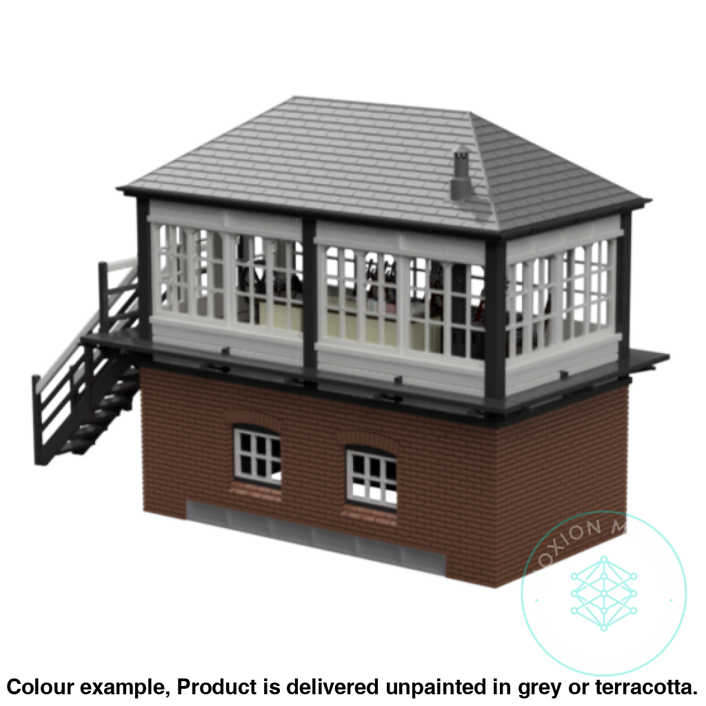 Gm809B – Lms Signal Box Tt120/3Mm Scale Tt Building