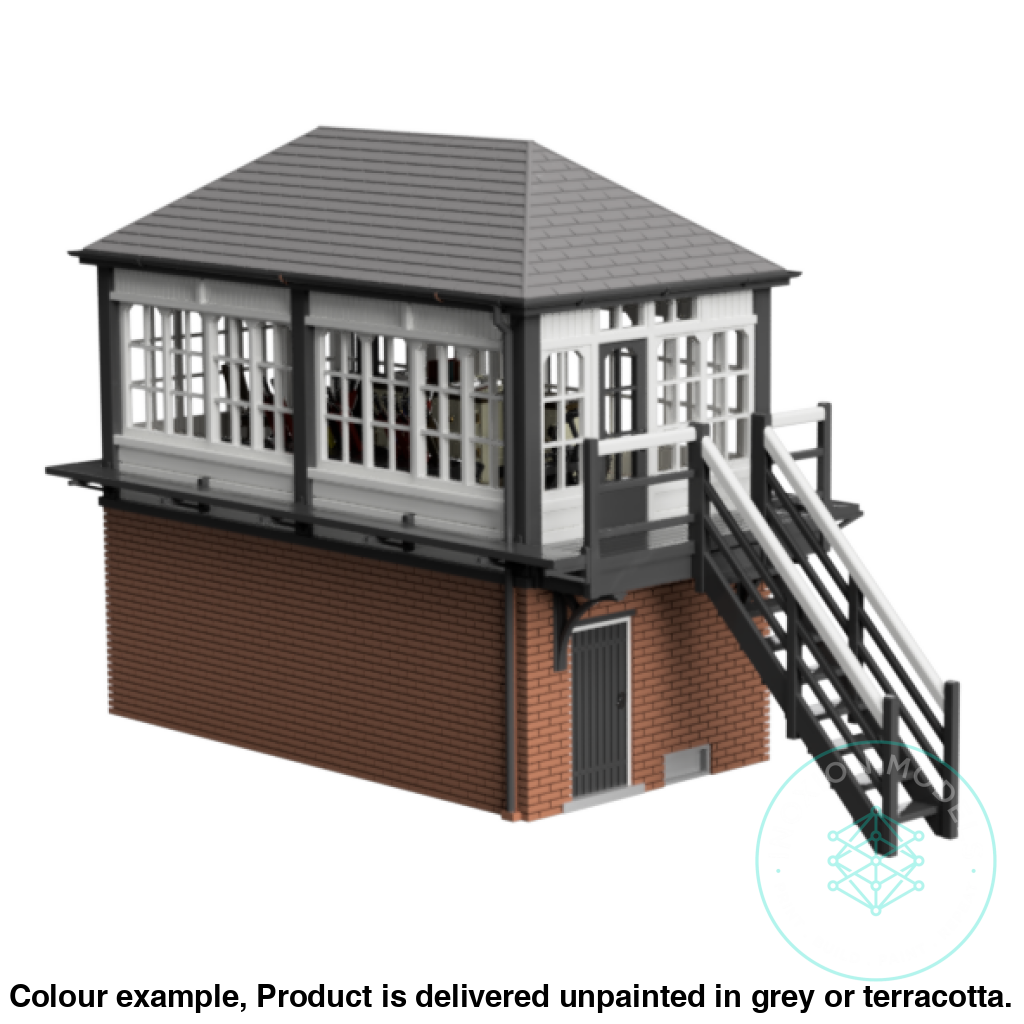 Gm809B – Lms Signal Box Tt120/3Mm Scale Tt Building