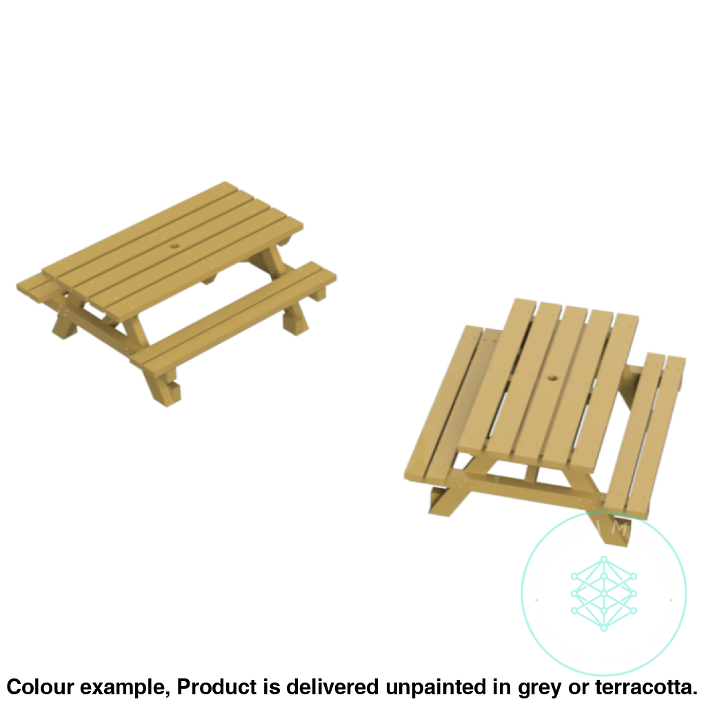 Go104A – Picnic Benches Tt120/3Mm Scale Tt Accessory