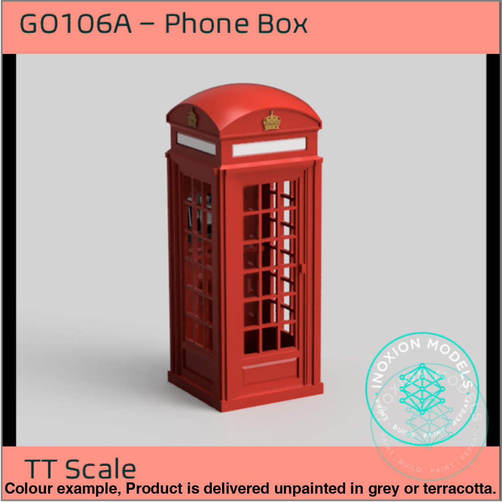 Go106A - Phone Boxes Tt120/3Mm Scale Tt Accessory