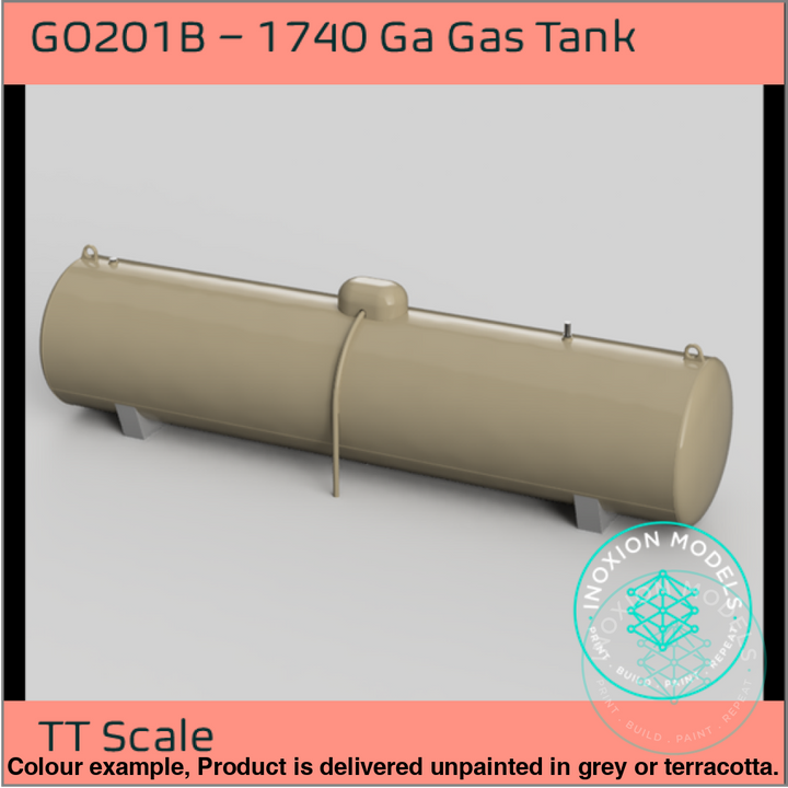 Go201B – 1740 Ga Gas Tank Tt120/3Mm Scale Tt Accessory