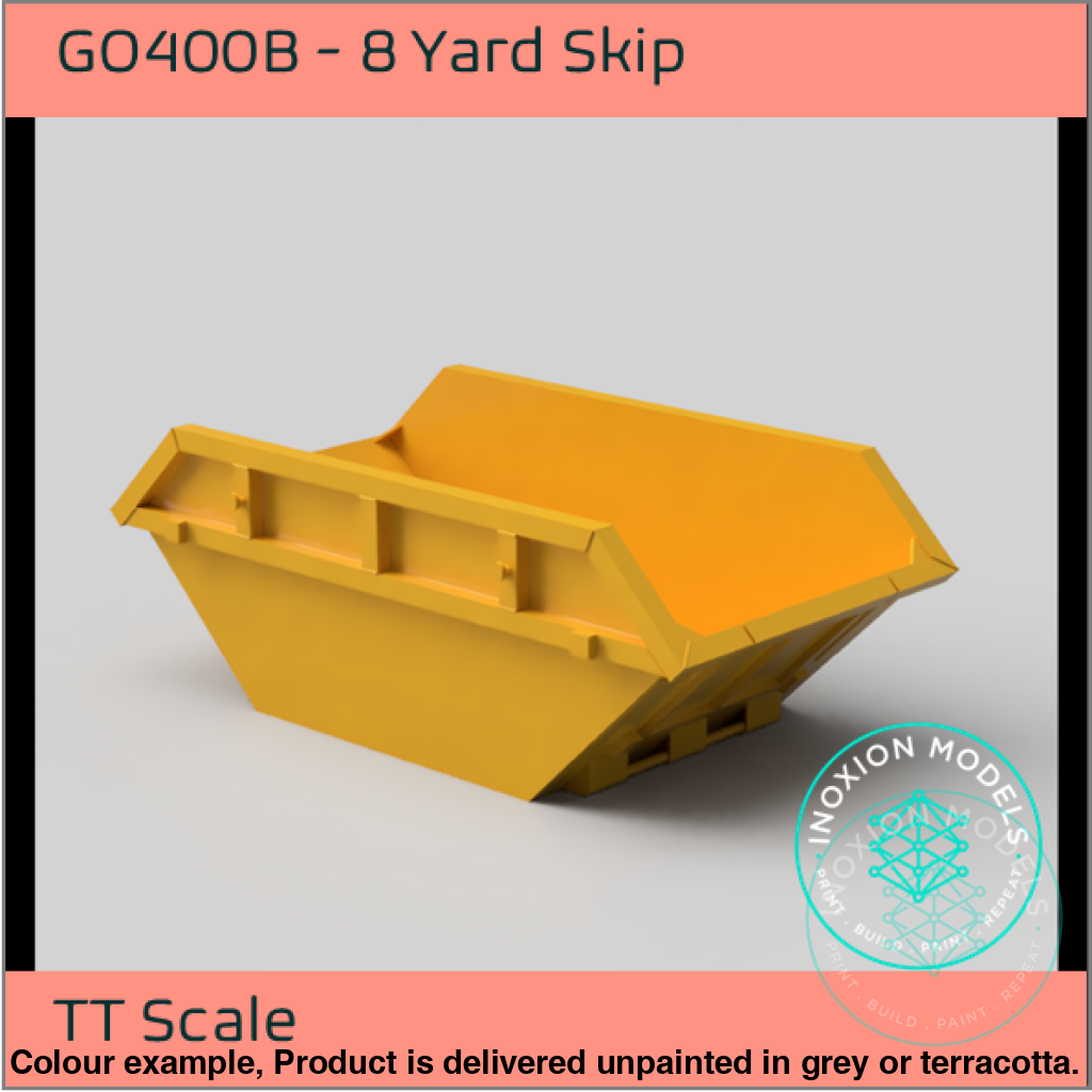 Go400B – 8 Yard Skip Tt120/3Mm Scale Tt Accessory