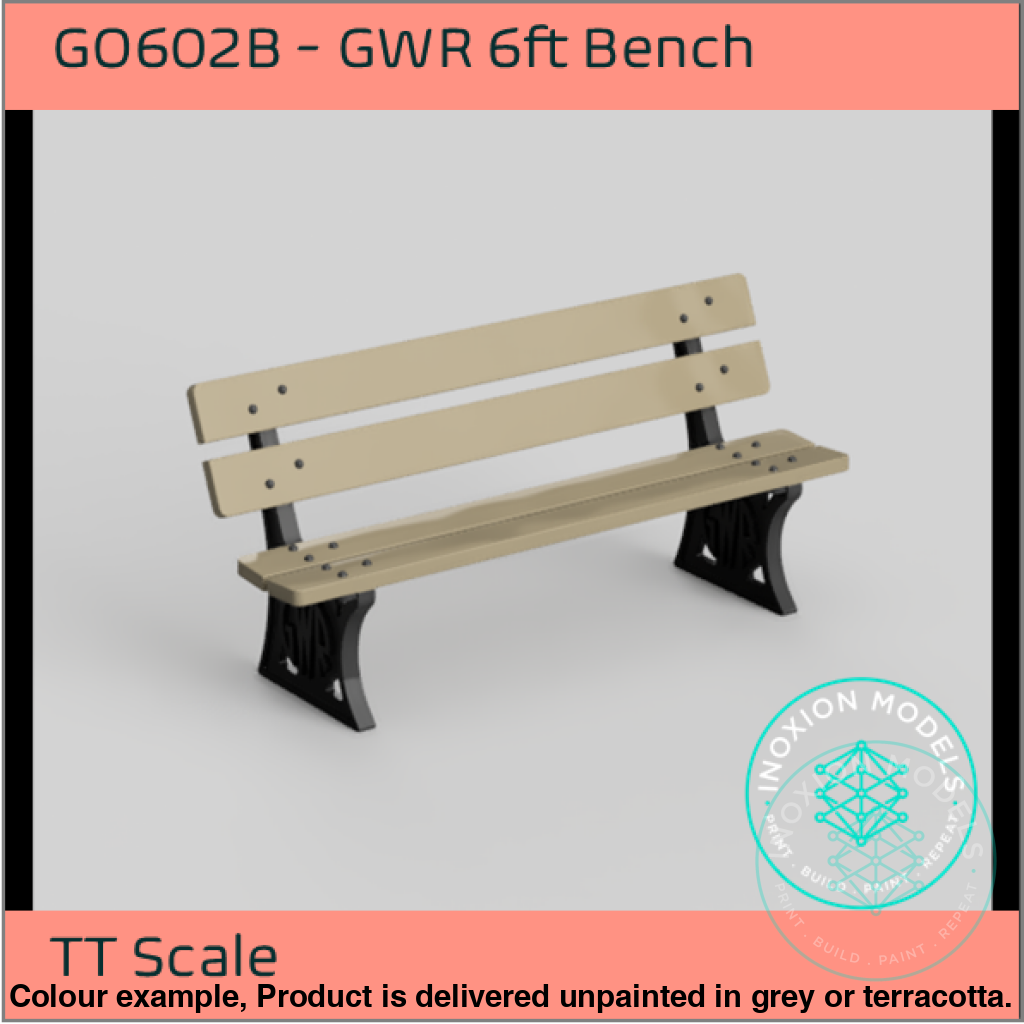 Go602B – Gwr 6Ft Platform Benches Tt120/3Mm Scale Tt Accessory