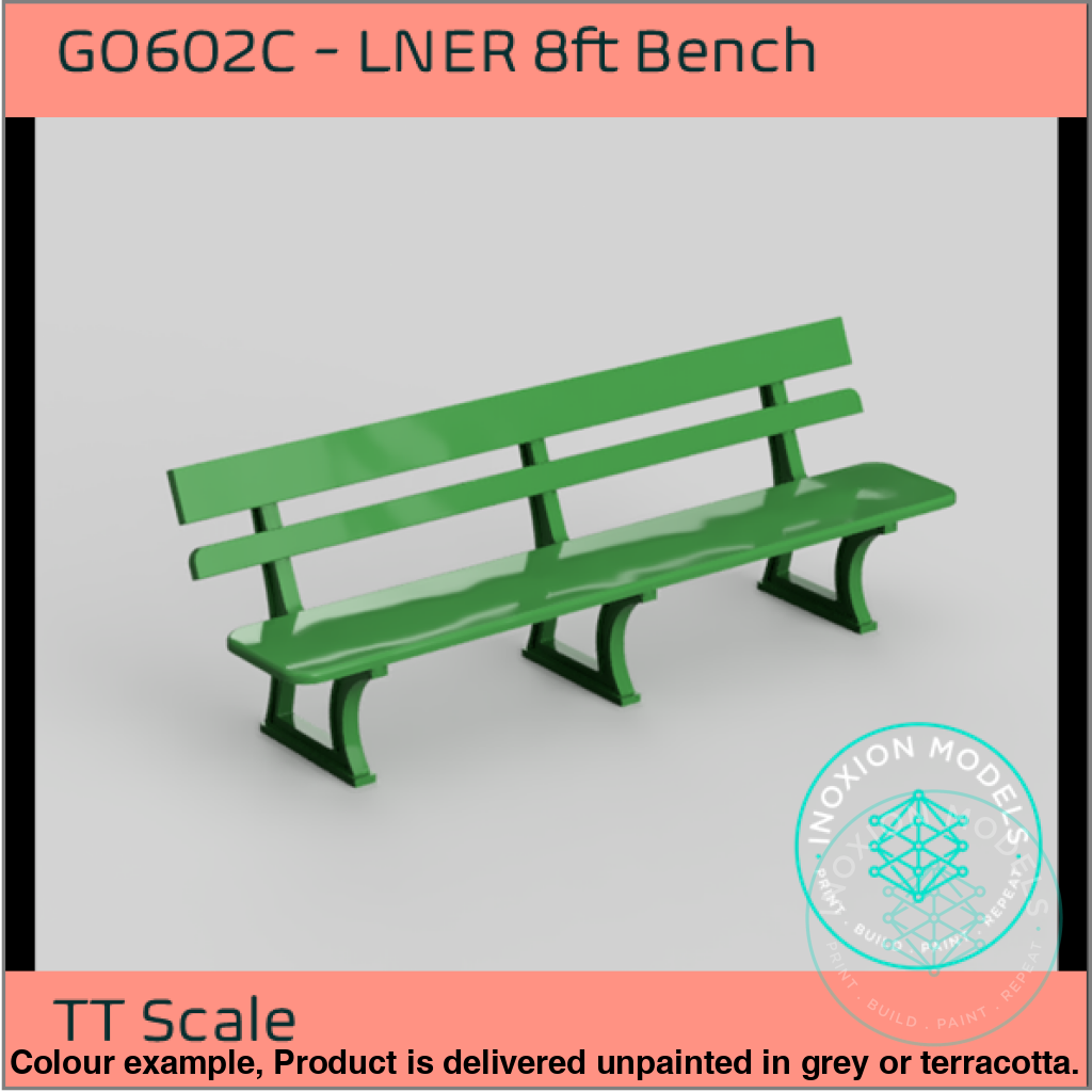 Go602C – Lner 8Ft Platform Benches Tt120/3Mm Scale Tt Accessory