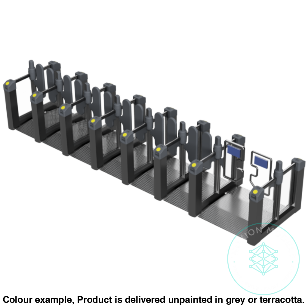 Go612A – Ticket Barriers Tt120/3Mm Scale Tt Accessory