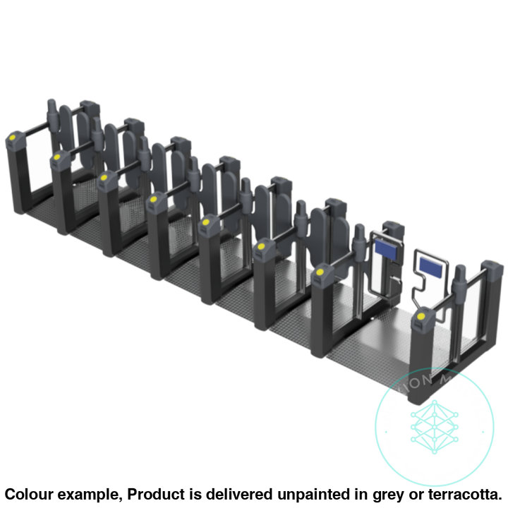 Go612A – Ticket Barriers Tt120/3Mm Scale Tt Accessory