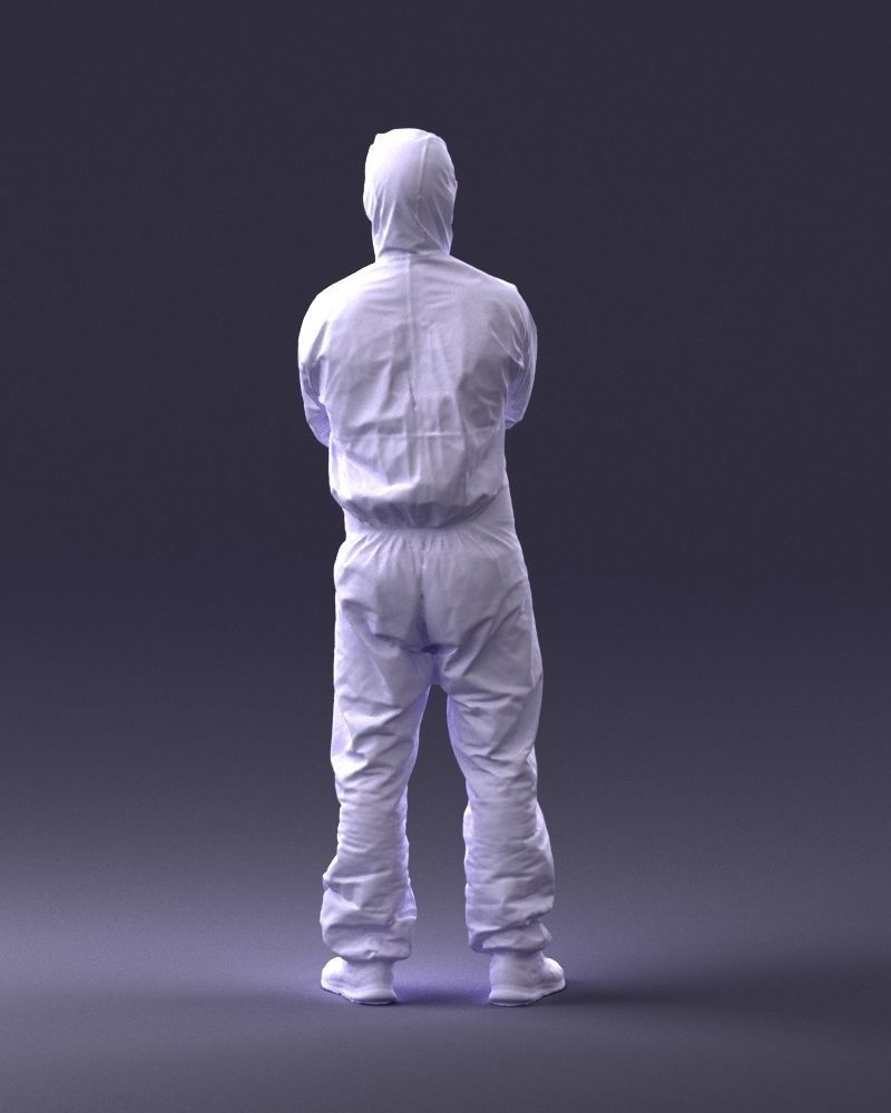 Csi/hazmat Suited Person Figure